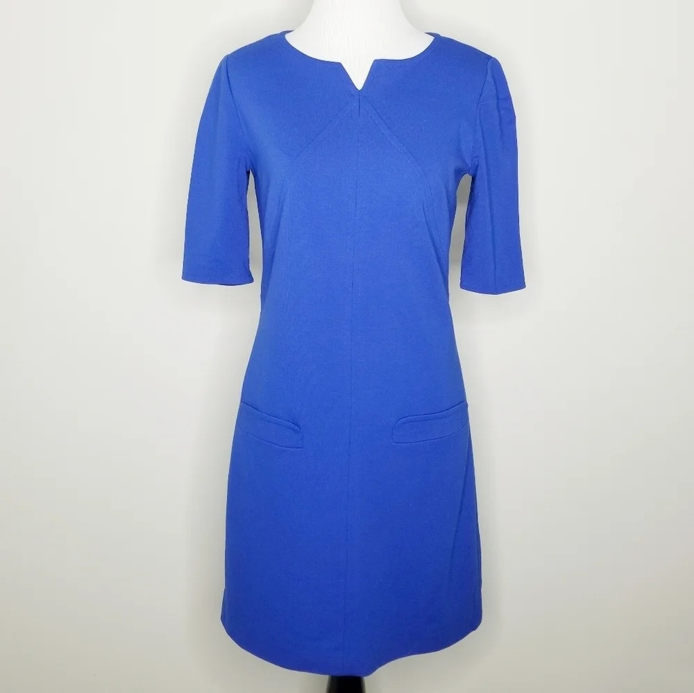 Cynthia Steffe Nadya Blue Shift Dress 2